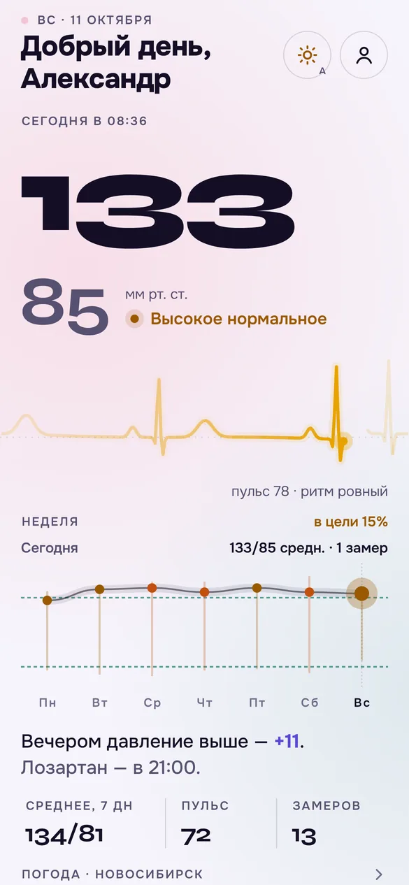 Дневная тема